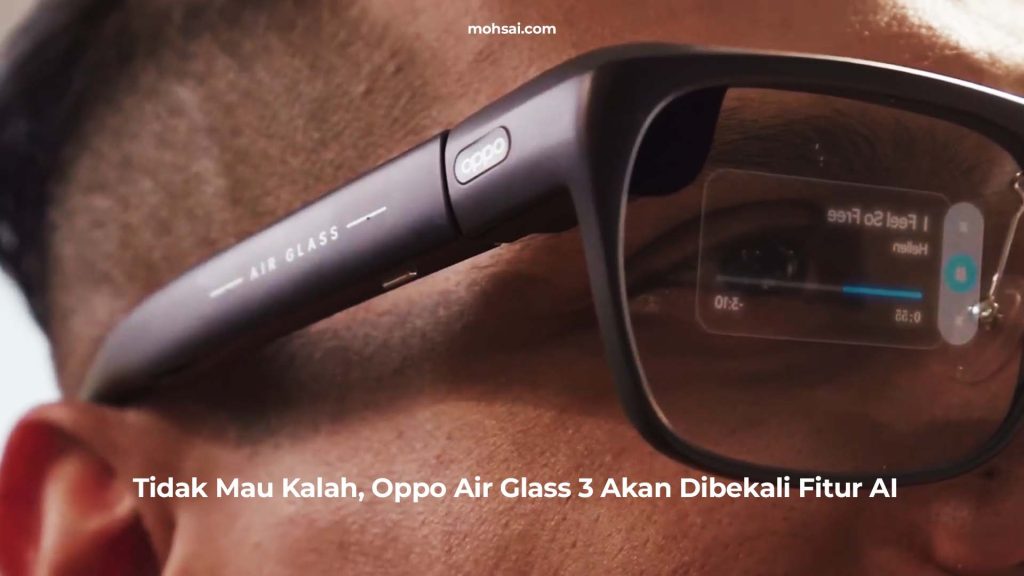 OPPO Air Glass 3, Kacamata Pintar Masa Depan dengan Kecerdasan Buatan